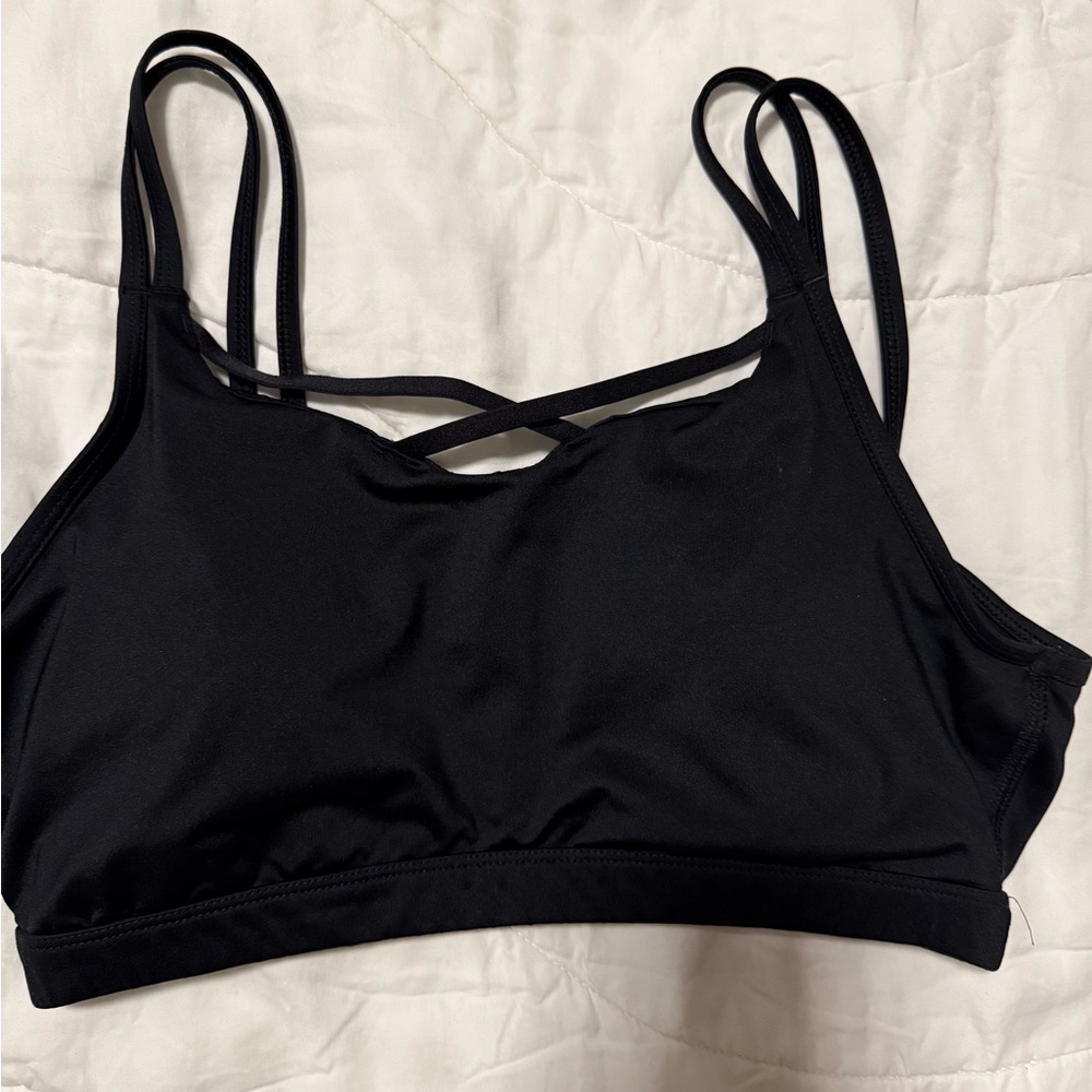 Reebok Black Sports Bra